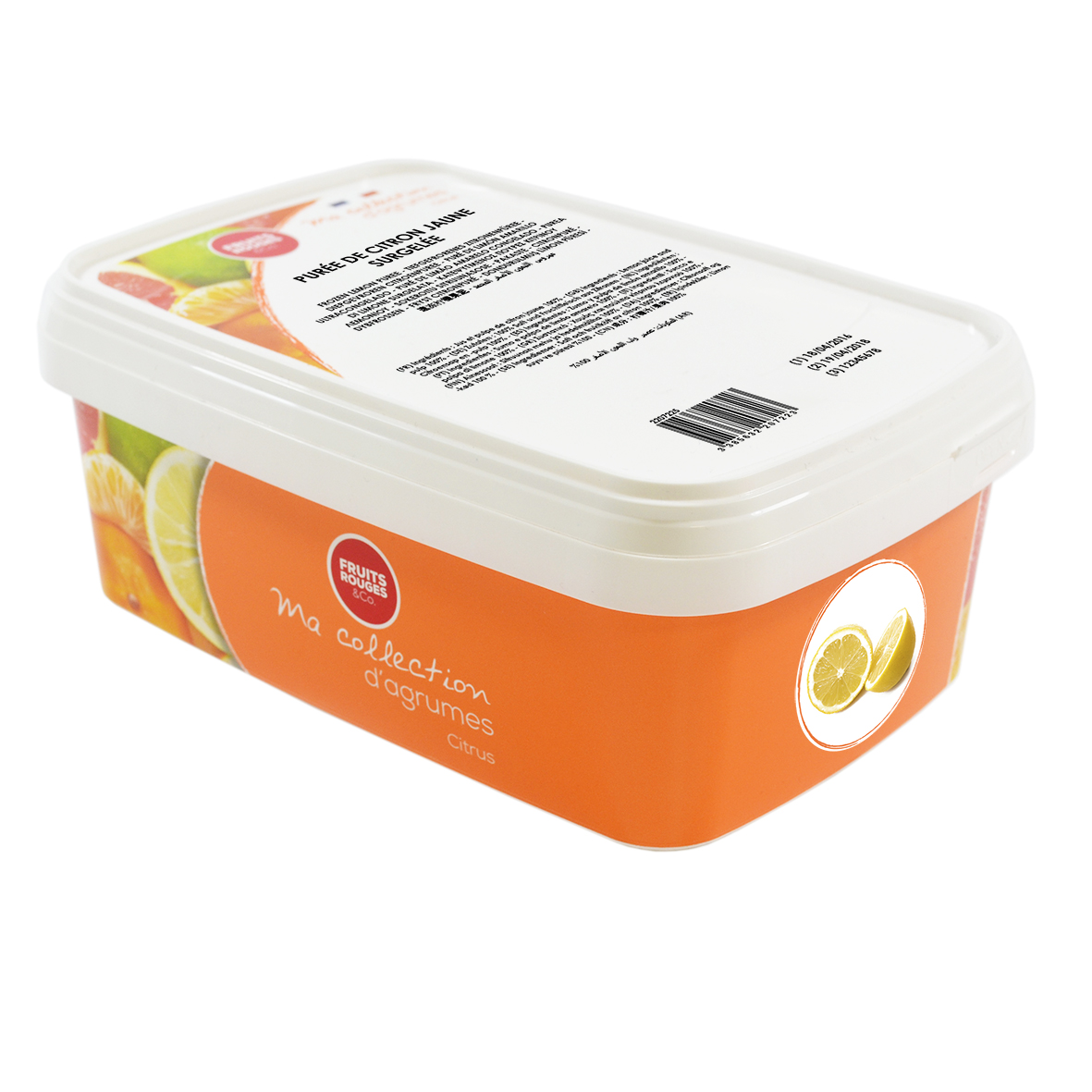 - Imported Image Puré lima sin azúcar congelado Fruits Rouges - Imagen 1