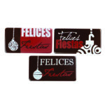 Anagramas de chocolate para festividades Hillbo