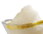 Granizado de limón con raspadura