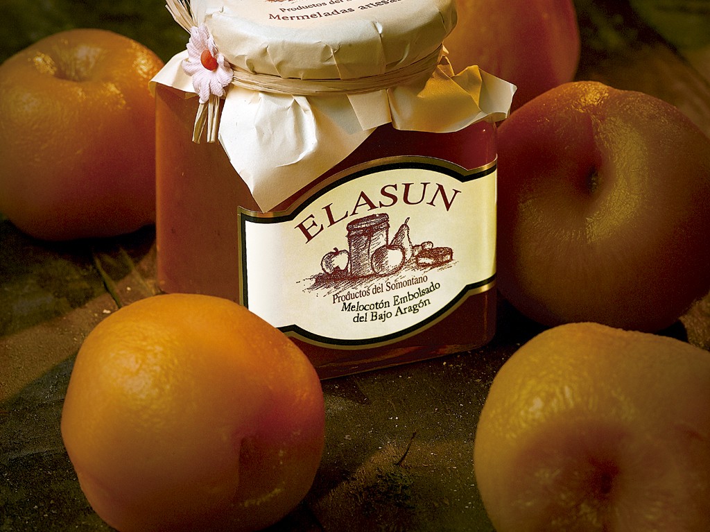 - Imported Image Mermelada de melocotón del Bajo Aragón Elasun - Imagen 1