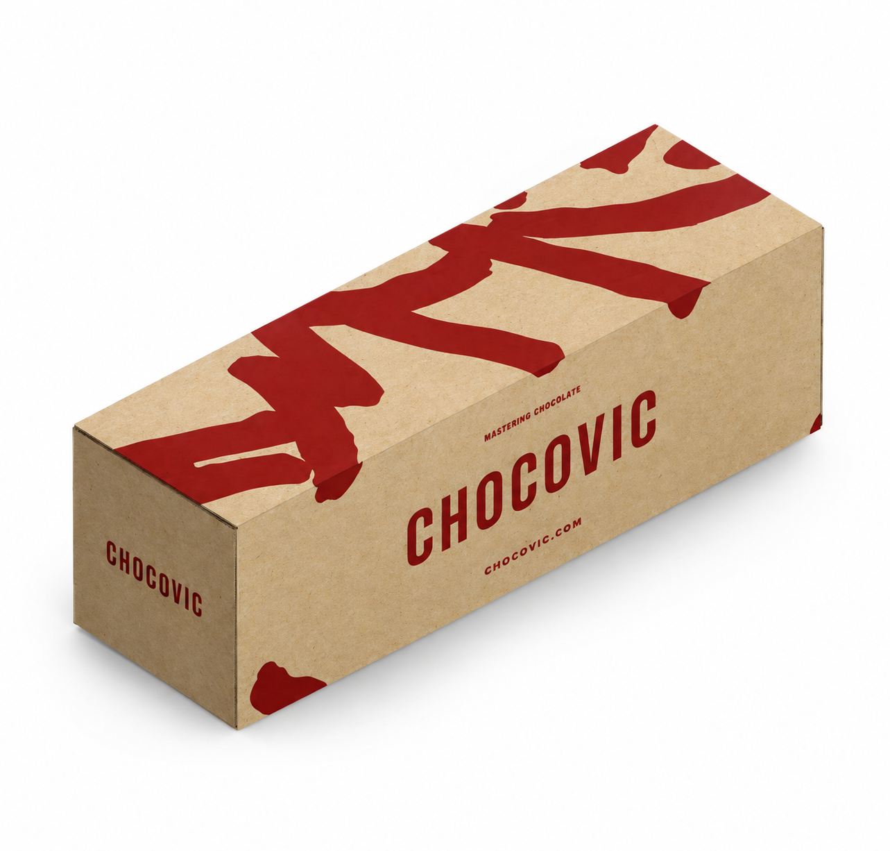 Caja de barritas de chocolate negro para hornear Chocovic 8 cm 1,6 kg