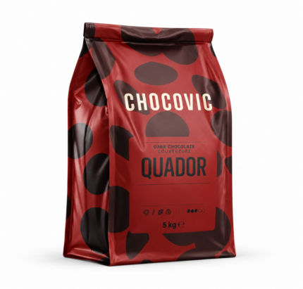 Bolsa de cobertura de chocolate negro Quador Chocovic 5 kg