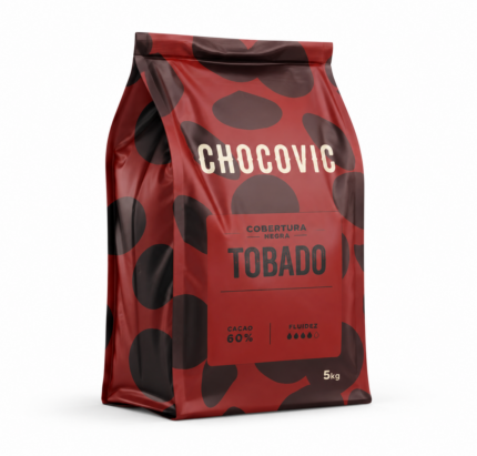 Bolsa de cobertura de chocolate negro Tobado Chocovic 5 kg