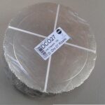 Disco Cartón Oro Rizado