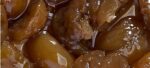 Marrón trozos en almíbar